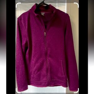 NWOT : Eddie Bauer Long Sleeved Polyester top. # 12